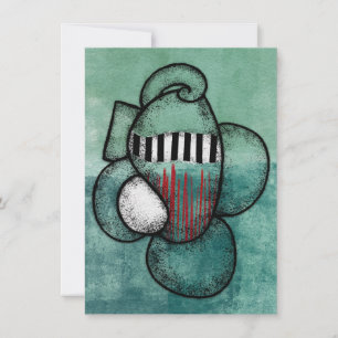 Ik draag het overal waar ik Wenskaart ga Kaart