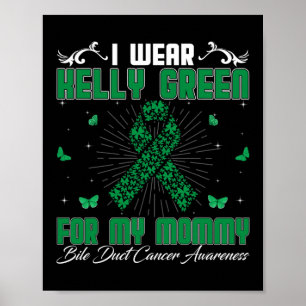 Ik Draag Kelly Green voor mijn mama galwegkanker A Poster