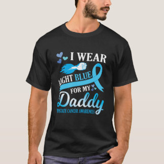 Ik Draag Lichtblauw Voor Mijn Vader Prostaatkanker T-shirt