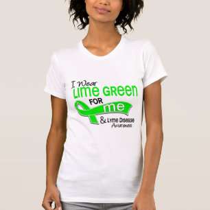 Ik Draag Lime Green 42 Me Lyme ziekte T-shirt