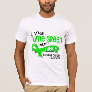Ik Draag Lime Green 42 Nichtspierdystrofie T-shirt