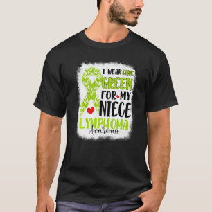 Ik Draag Lime Green Niece Lymphoma Awareness Month T-shirt