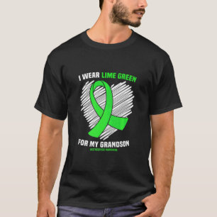 Ik Draag Lime Green voor mijn kleinzoon Gastroschi T-shirt