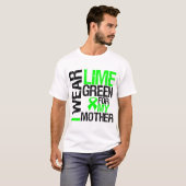 Ik Draag Lime Green voor mijn moeder lymfoom T-shirt (Voorkant volledig)