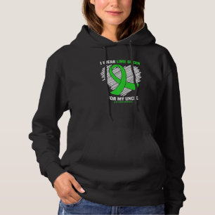 Ik Draag Lime Green voor mijn oom Lyme Disease Awa Hoodie
