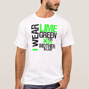 Ik Draag Lime Green voor mijn schoonmoeder-in-law  T-shirt