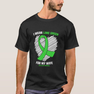 Ik Draag Limoengroen Voor De Kennis Van Lymeziekte T-shirt