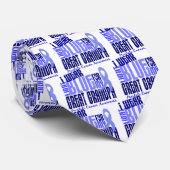 Ik Draag LT Blue Great Grandpa 6.4 Prostaatkanker Stropdas (Opgerold)