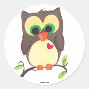 'Ik draag mijn hart op mijn sleeve' stickers