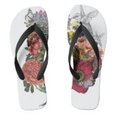 Ik draag mijn hart op mijn zool teenslippers (Voetbed)