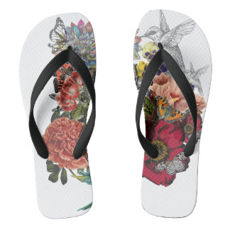 Ik draag mijn hart op mijn zool teenslippers