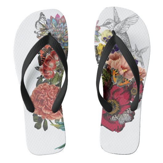 Ik draag mijn hart op mijn zool teenslippers (Voetbed)