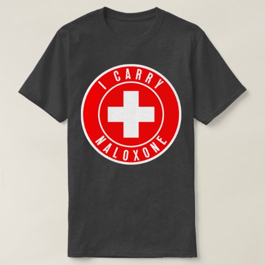 Ik draag naloxon 26 t-shirt (Design voorkant)