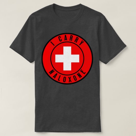 Ik draag naloxon 27 t-shirt (Design voorkant)