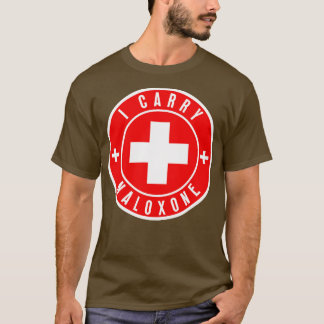 Ik draag naloxon 28 t-shirt