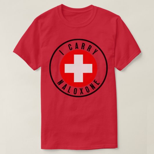 Ik draag naloxon 29 t-shirt (Design voorkant)