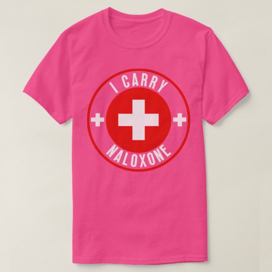 Ik draag naloxon 31 t-shirt (Design voorkant)