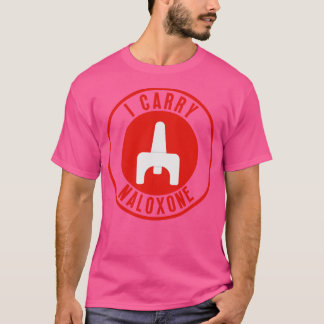 Ik draag naloxon 34 t-shirt