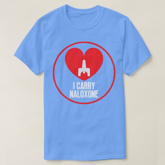 Ik draag naloxon 36 t-shirt (Design voorkant)