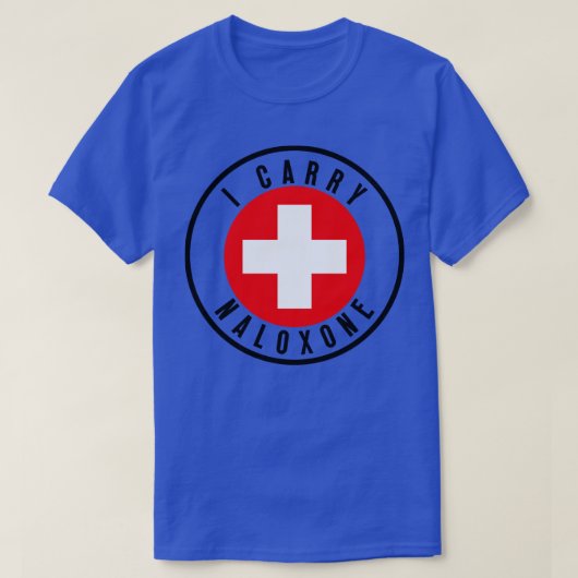 Ik draag naloxon 47 t-shirt (Design voorkant)