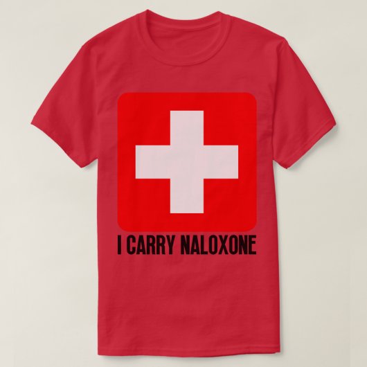 Ik draag naloxon 53 t-shirt (Design voorkant)