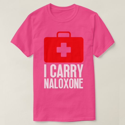 Ik draag naloxon 54 t-shirt (Design voorkant)