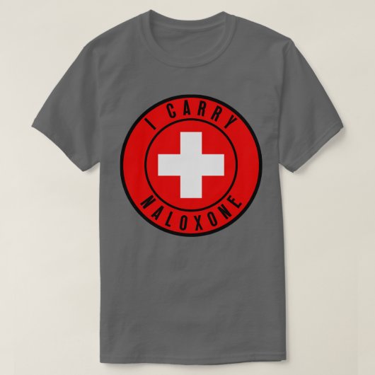 Ik draag naloxon 62 t-shirt (Design voorkant)
