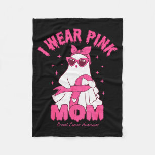 Ik draag Nk voor mijn moeder Boo Ghost Borstkanker Fleece Deken