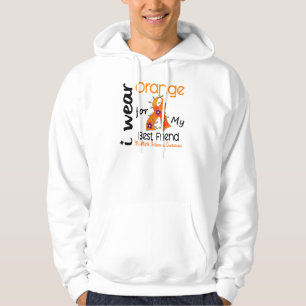 Ik Draag Oranje 43 beste vriend MS multiple sclero Hoodie