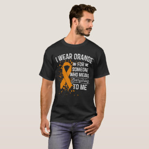 Ik Draag Oranje - Bewustmaking Oranje Ribbon Gift T-shirt