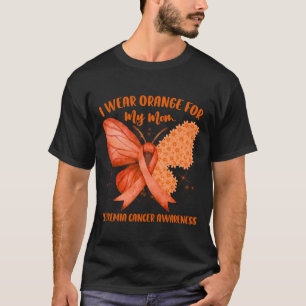 Ik Draag Oranje gevoeligheid voor gele leukemie ka T-shirt