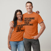 Ik Draag Oranje voor elk gestolen inheems kind T-shirt (Unisex)