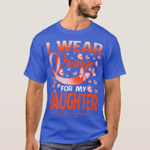 Ik Draag Oranje voor mijn dochter ADHD-bewustmakin T-shirt