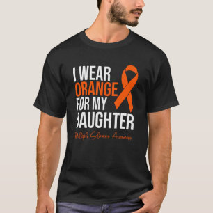 Ik Draag Oranje voor mijn dochter MS Warrior Multi T-shirt