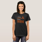 Ik Draag Oranje voor mijn moeder mevrouw Multiple  T-shirt (Voorkant volledig)