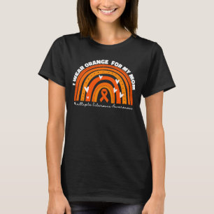 Ik Draag Oranje voor mijn moeder mevrouw Multiple T-shirt