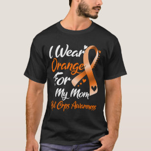 Ik Draag Oranje voor mijn moeder RSD Crps Bewusthe T-shirt