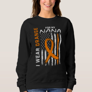 Ik Draag Oranje voor mijn Nana Multiple Sclerosis Trui