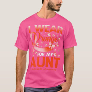Ik Draag Oranje voor mijn tante ADHD Awareness But T-shirt