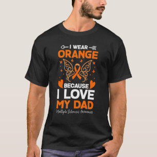 Ik Draag Oranje voor mijn vader mevrouw Multiple S T-shirt