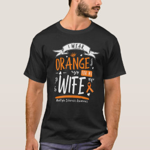 Ik Draag Oranje voor mijn vrouw mevrouw Multiple S T-shirt