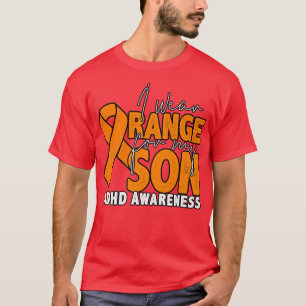Ik Draag Oranje voor mijn zoon T-shirt