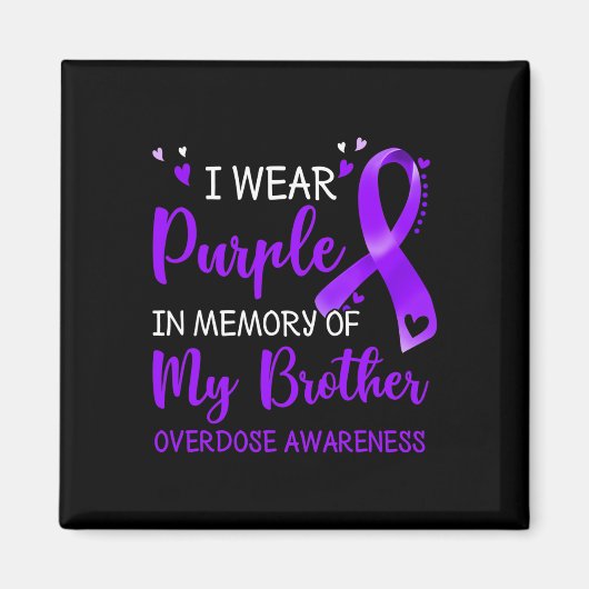 Ik Draag Paars geheugen van een breder bewustzijn  Magneet (Voorkant)