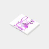 Ik Draag Paars in herinnering aan mijn broer Drago Post-it® Notes (Schuin)