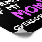 Ik Draag Paars in herinnering aan mijn moeder over Poster (Hoek)