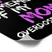 Ik Draag Paars in herinnering aan mijn moeder over Poster (Hoek)