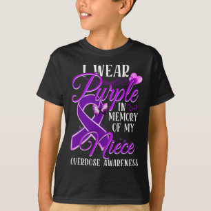 Ik Draag Paars in herinnering aan mijn nichtje ove T-shirt