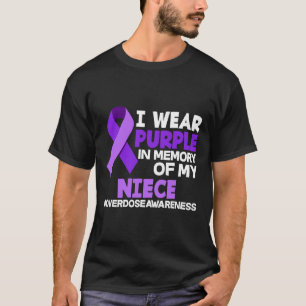 Ik Draag Paars in herinnering aan mijn nichtje ove T-shirt