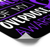 Ik Draag Paars in herinnering aan mijn zuster over Poster (Hoek)