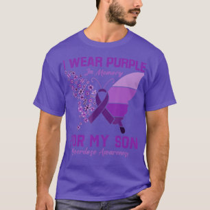 Ik Draag Paars in herinnering voor mijn zoon Overd T-shirt